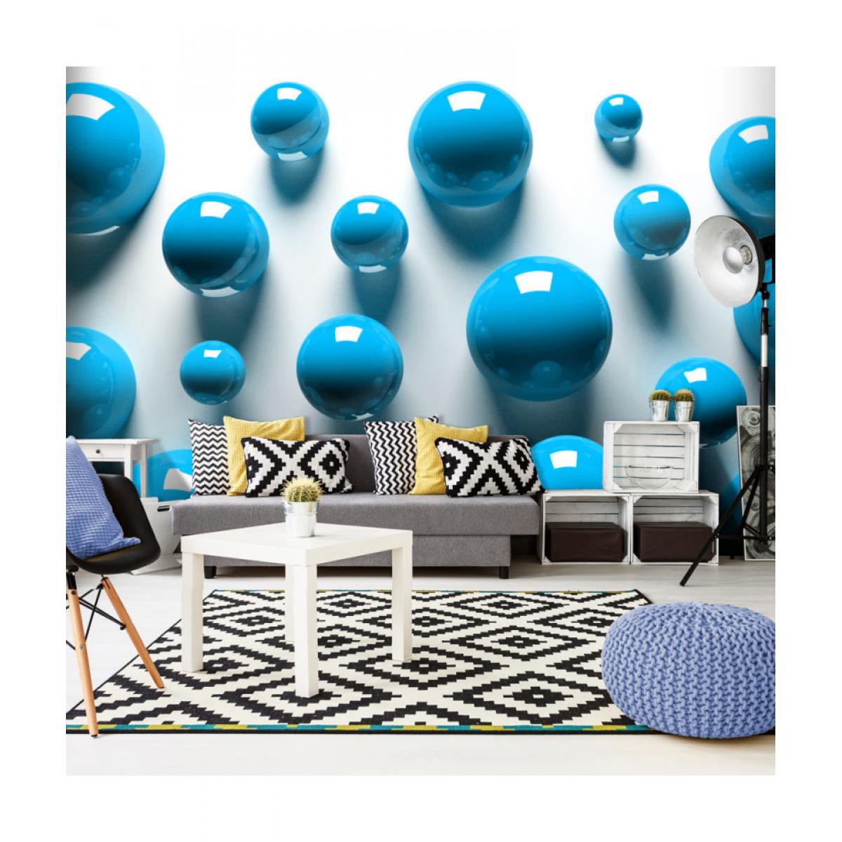 Artgeist - Papier peint - Blue Balls 250x175 - Papier peint