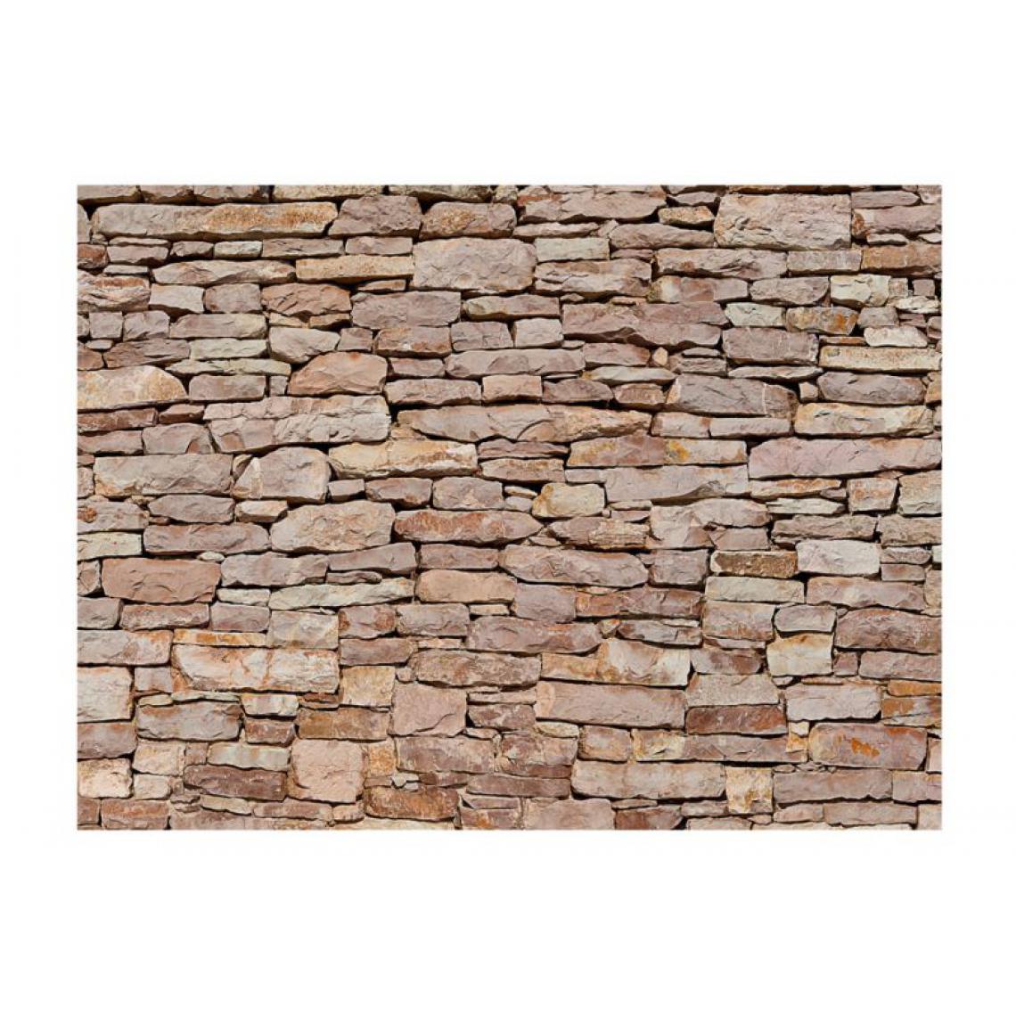 Artgeist - Papier peint - Mur de pierre naturelle .Taille : 250x193 - Papier peint