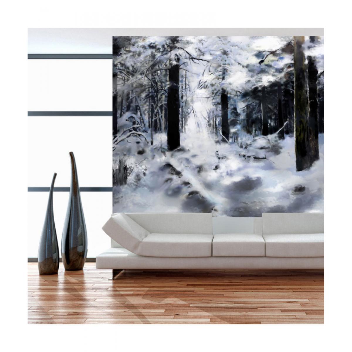 Artgeist - Papier peint - Winter forest 350x270 - Papier peint