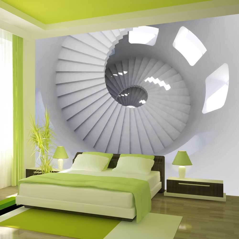 Bimago - Papier peint | Escaliers en colimaçon | 200x154 | Ville et Architecture | Architecture | - Papier peint