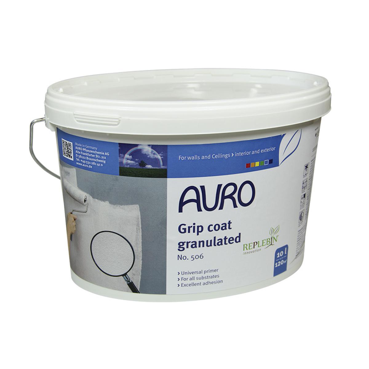 Auro - Auro - Couche d'accrochage granulée Plantodecor® Primaire premium 5 L - N°506 - Enduit