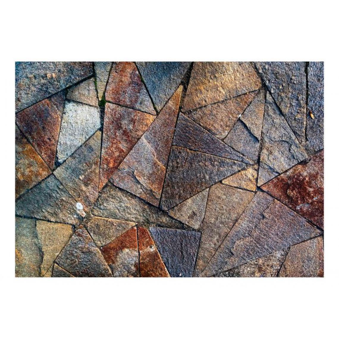 Artgeist - Papier peint - Pavement Tiles (Colourful) .Taille : 350x245 - Papier peint