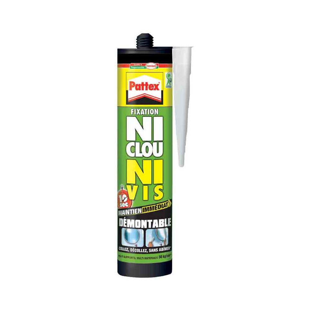 Pattex - PATTEX - Ni clou ni vis démontable 400 gr - Mastic, silicone, joint