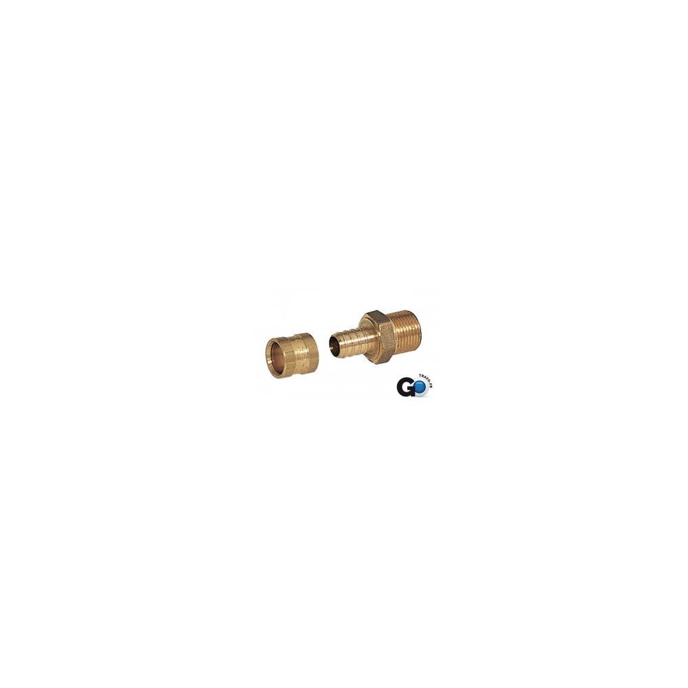 Altech - Raccord PER à glissement ALTECH fixe mâle D 12 x 17-16 (sachet d' 1 pièce) - Tuyau de cuivre et raccords