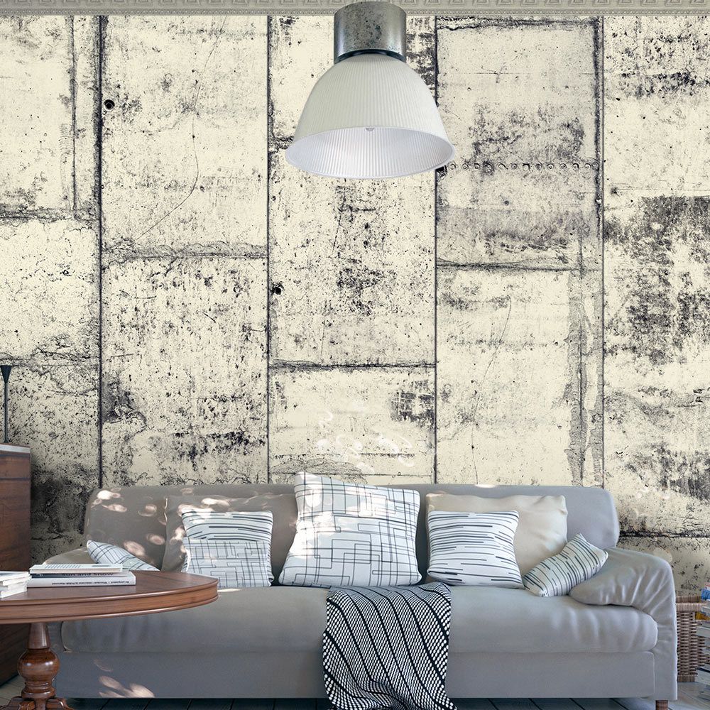 Bimago - Papier peint - Love the Concrete - Décoration, image, art | Deko Panels | 50x1000 cm | - Papier peint