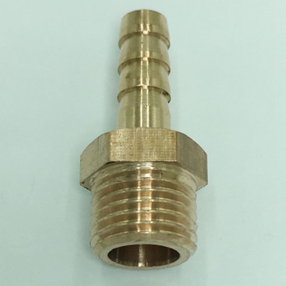 marque generique - 1/4 raccords pneumatiques DN8 x 14mm en laiton de connecteurs pneumatiques à dégagement rapide en laiton - Mastic, silicone, joint