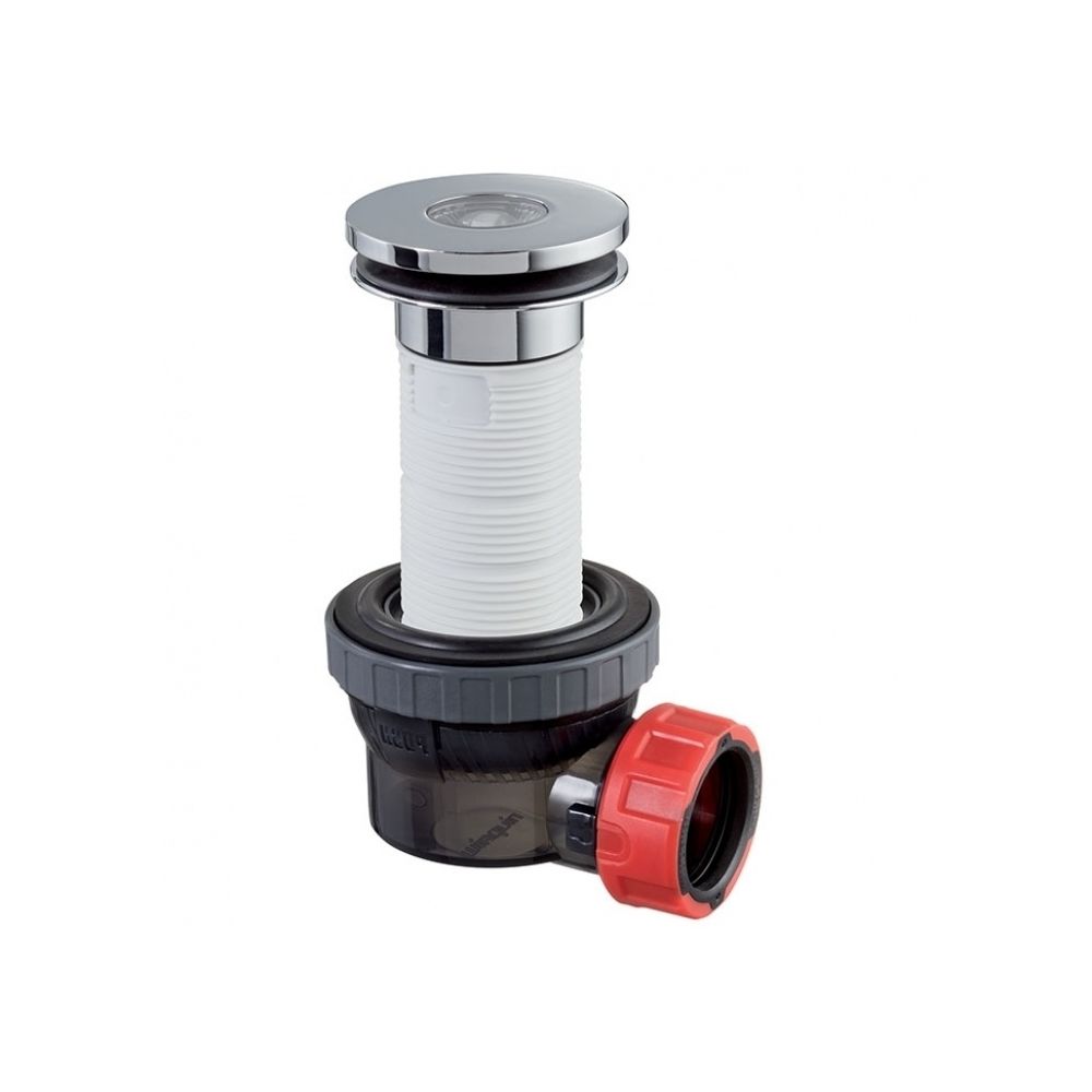 Wirquin - Bonde recoupable et siphon de lavabo ultra compact NANO 6.7 - WC