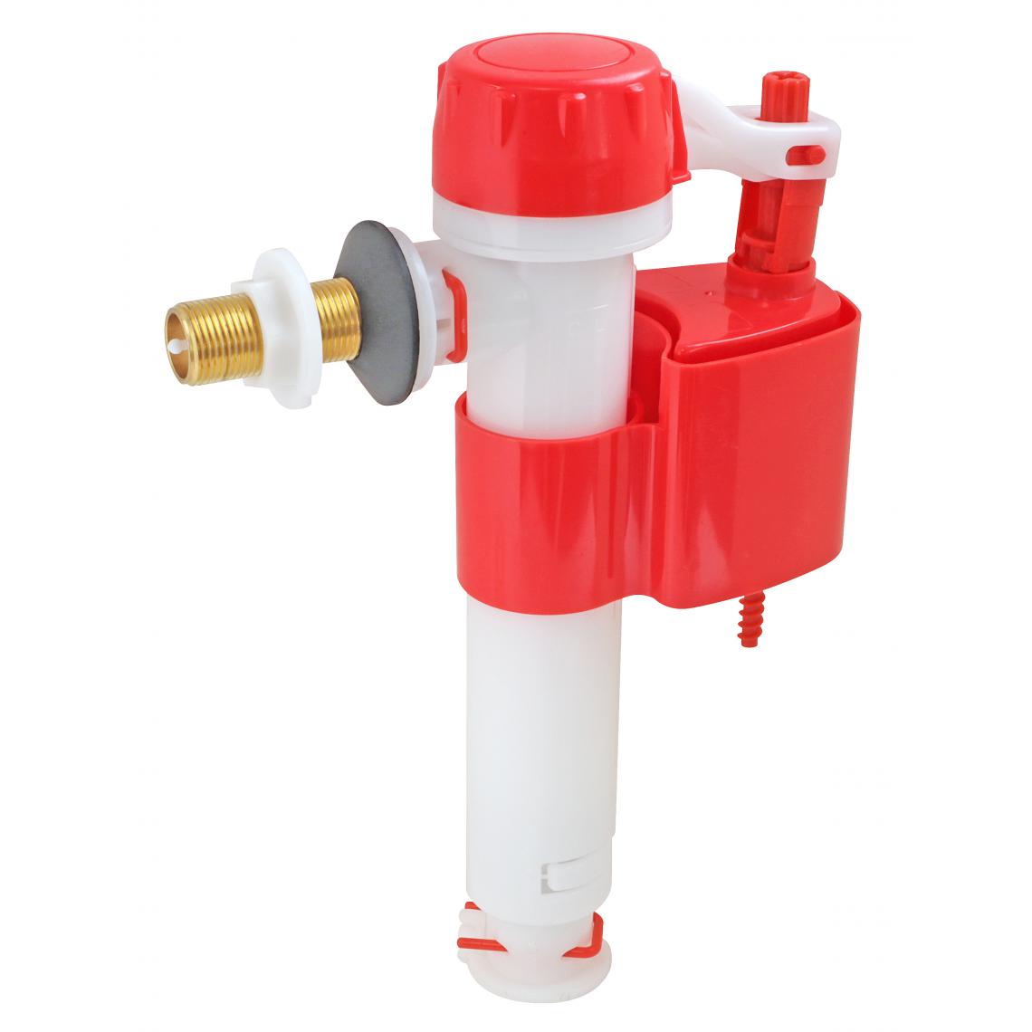 Somatherm For You - Robinet flotteur réversible pour alimentation WC - Raccord laiton M12/17 (3/8") - Chasse d'eau
