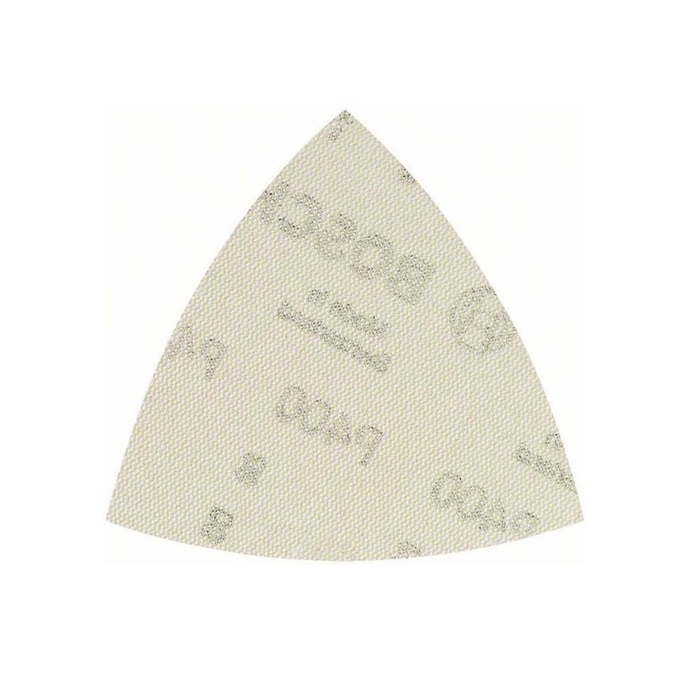 Bosch - BOSCH Pack de 5 feuilles abrasives - Grain 400 - 93 mm - Fibre de verre & papier à peindre