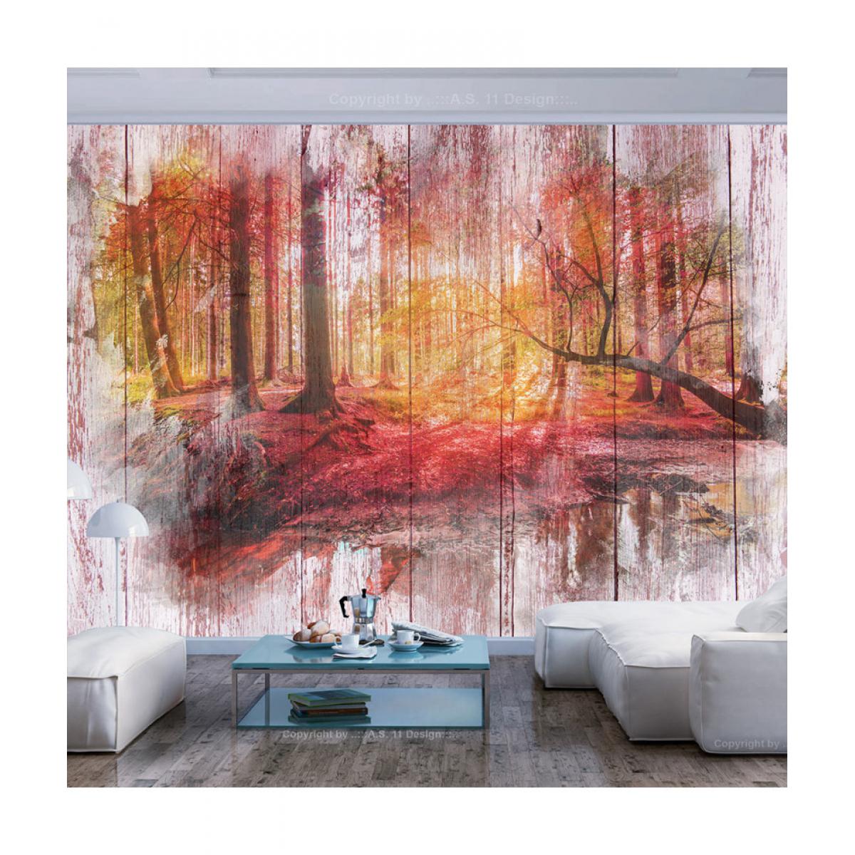 Artgeist - Papier peint - Autumnal Forest 200x140 - Papier peint