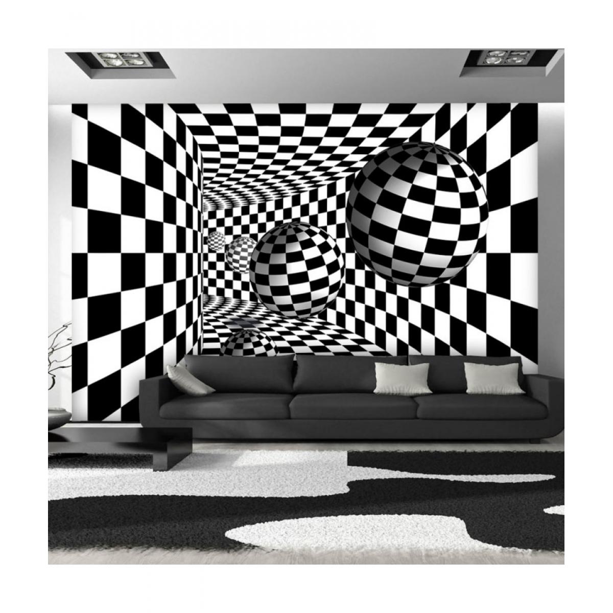 Artgeist - Papier peint - Black & White Corridor 350x245 - Papier peint
