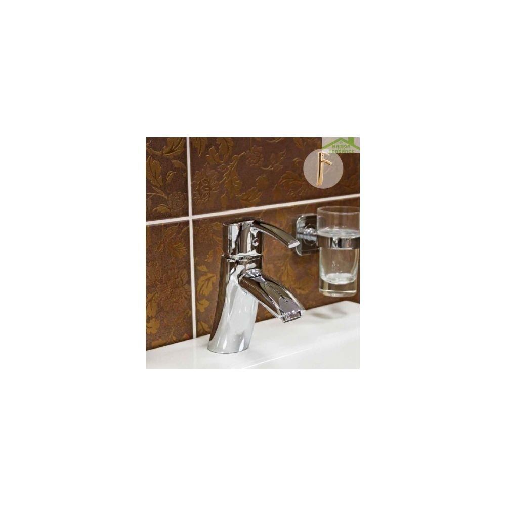 Rav - Mitigeur lavabo VOLGA en chrome ou en or - Sans siphon - Robinet de lavabo