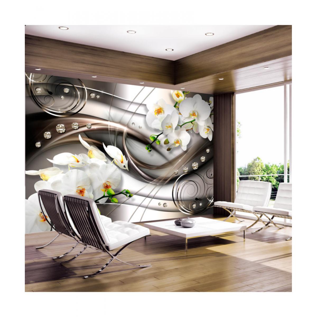 Artgeist - Papier peint - Breeze and orchid 100x70 - Papier peint
