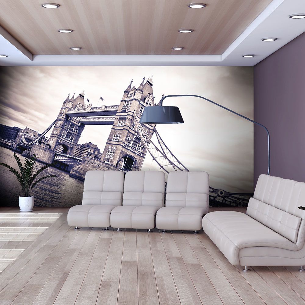 Bimago - Papier peint - Tower Bridge - Décoration, image, art | Ville et Architecture | Londres | - Papier peint