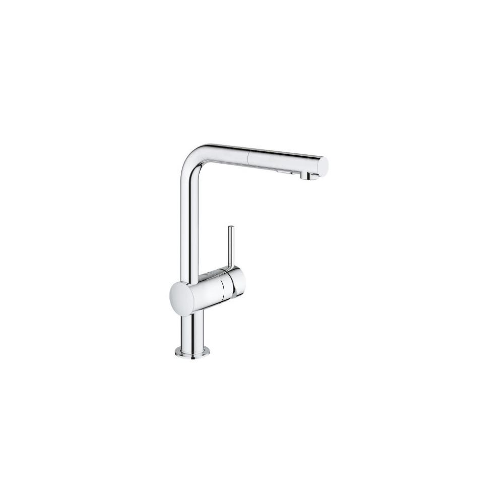 Grohe - GROHE - Mitigeur monocommande evier Minta douchette extractible - Robinet d'évier
