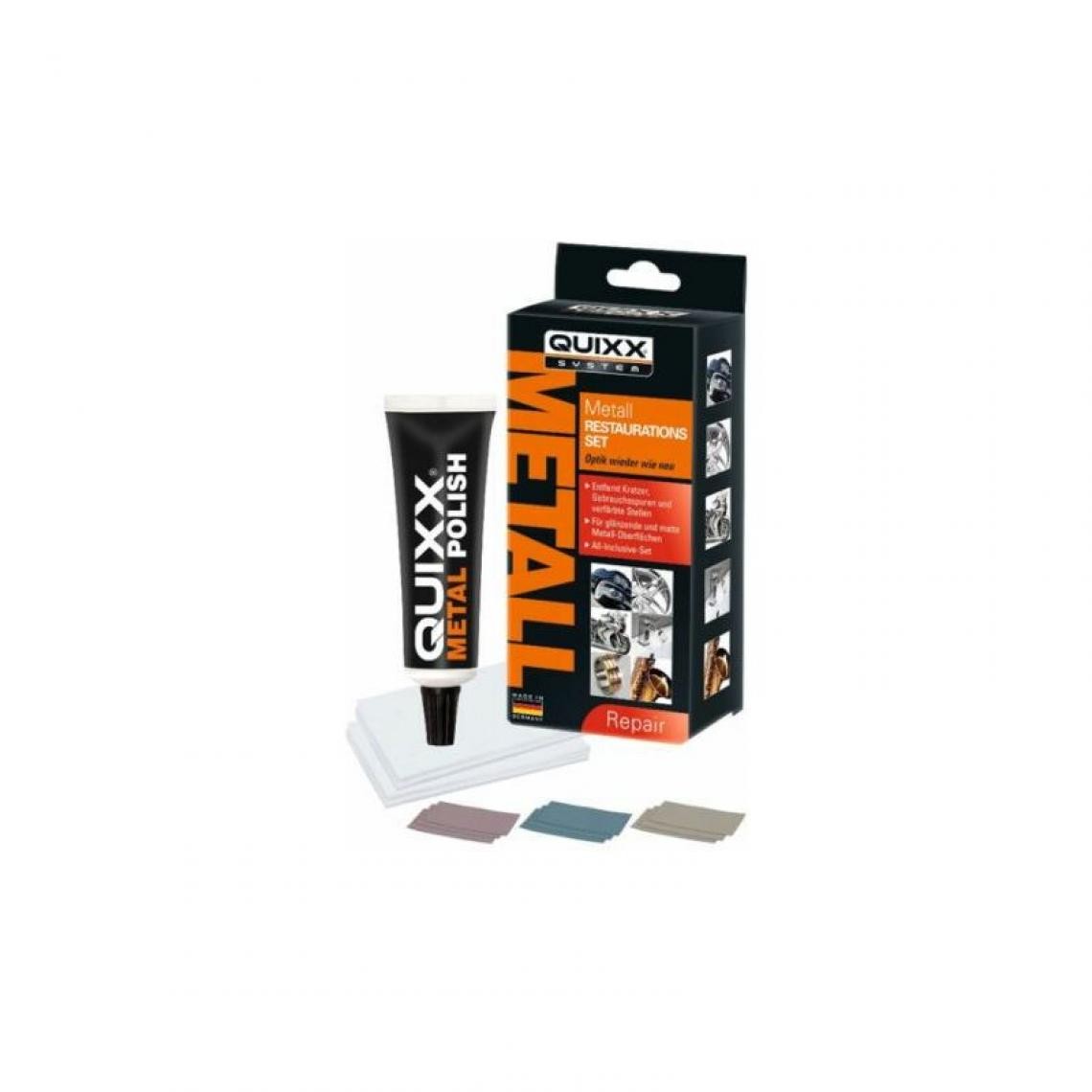Quixx - QUIXX Kit de réparation pour métal, 14 pièces () - Peinture & enduit rénovation