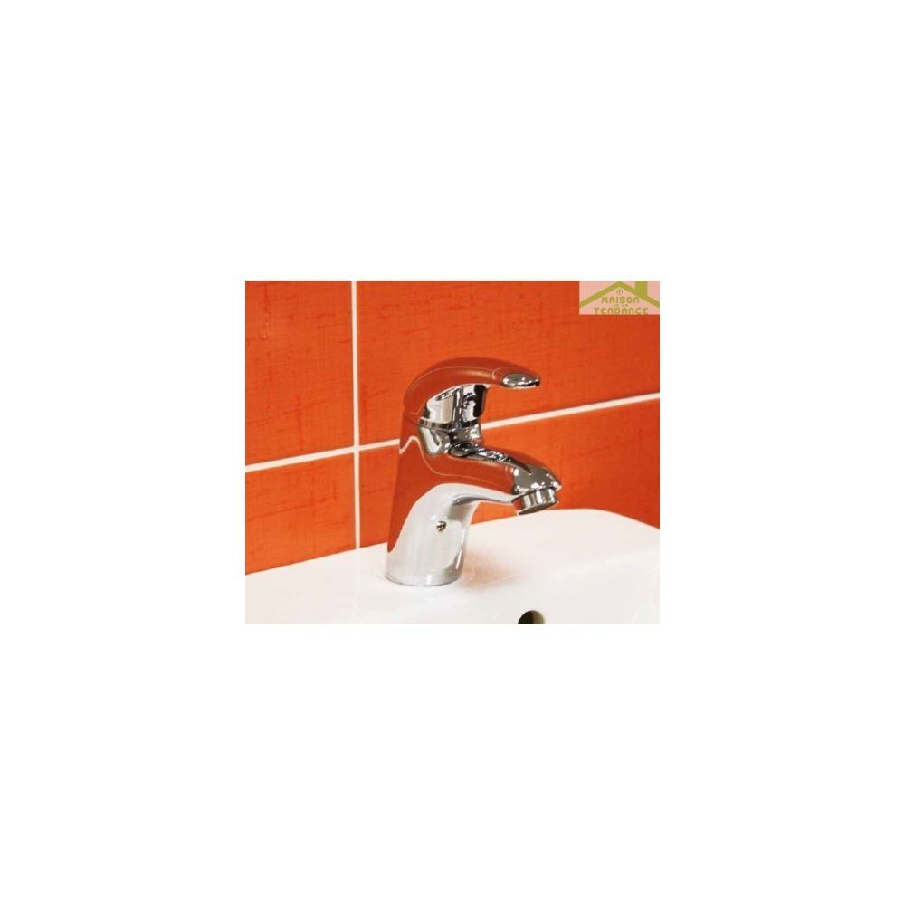 Rav - Mitigeur lavabo SVITAVA en chrome sans ou avec siphon - Sans siphon - Robinet de lavabo