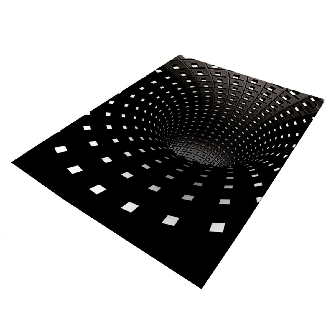 marque generique - 3D Illusion Rug Tapis D'intérieur Tapis De Salon Tapis 50x80cm Style C - Sous-couche sol