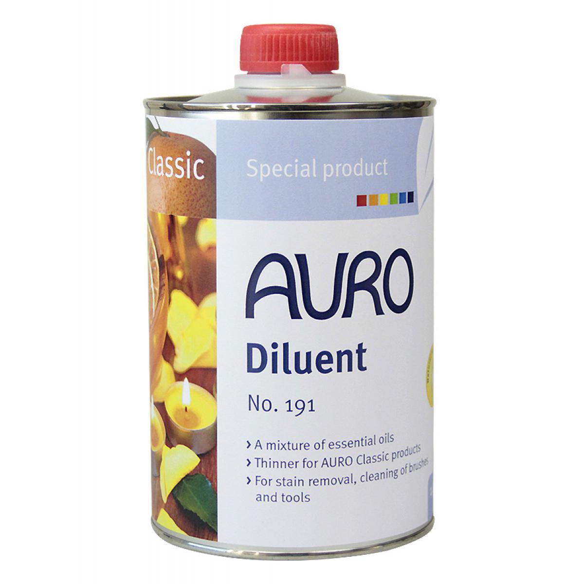 Auro - Auro - Diluant végétal aux huiles essentielles d'orange 0,25 L N° 191 - Peinture intérieure