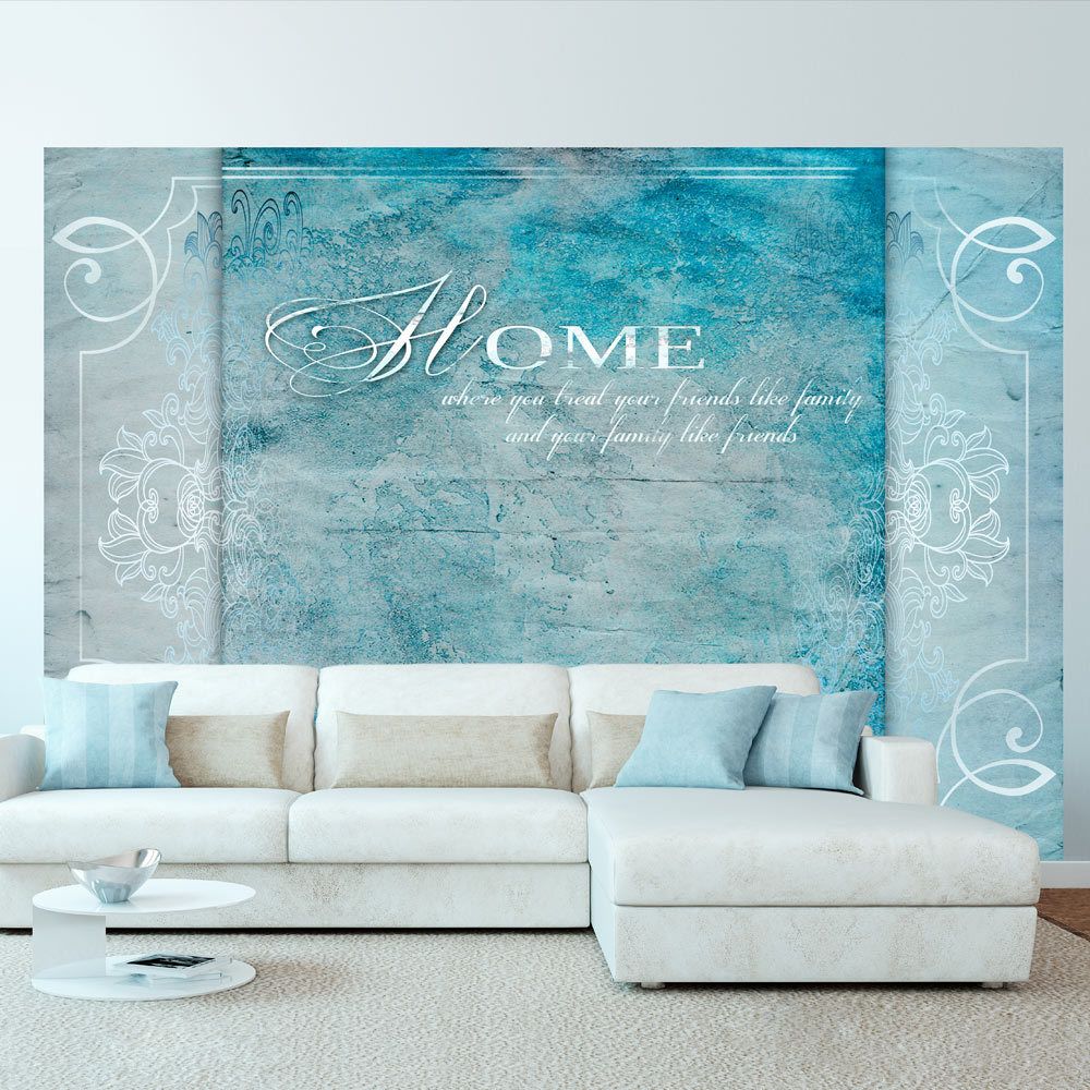 Bimago - Papier peint - Home, where you ... - Décoration, image, art | Textes | - Papier peint
