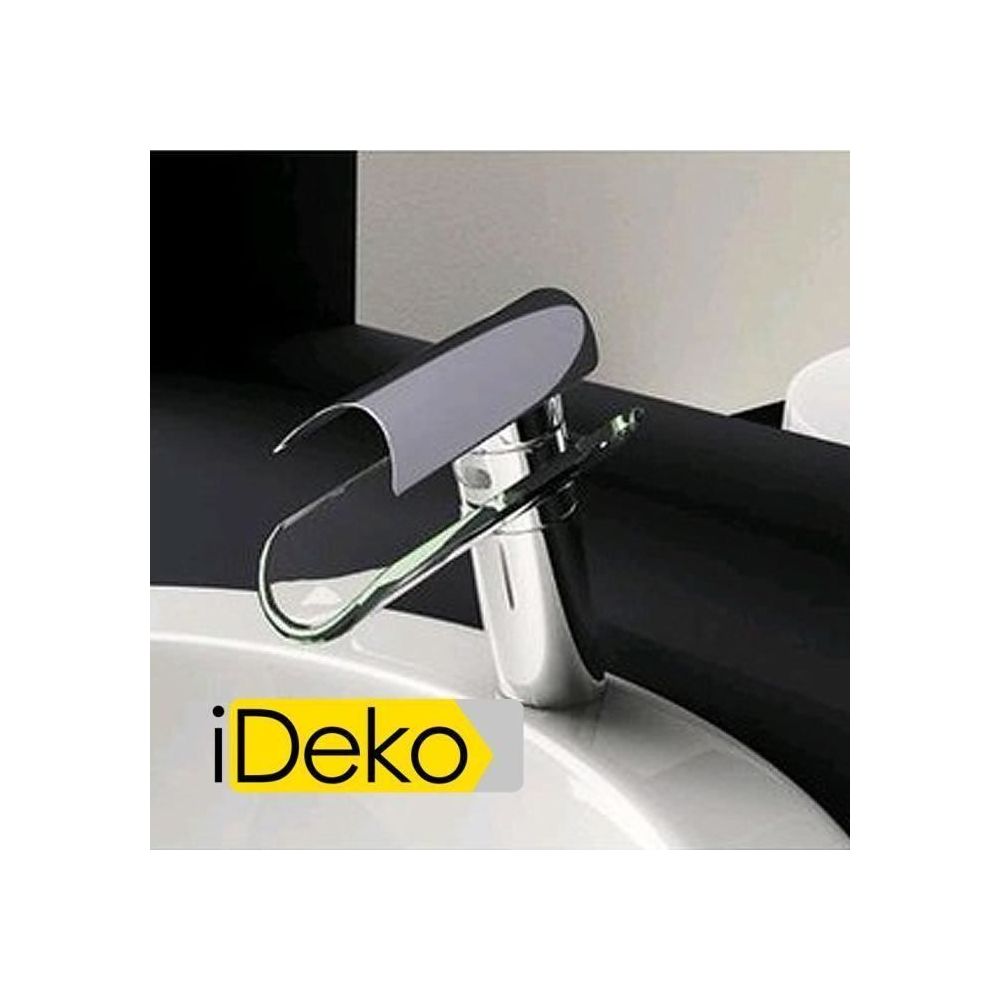 Ideko - iDeko® Robinet Mitigeur lavabo cascade salle de bain & Flexible - Lavabo