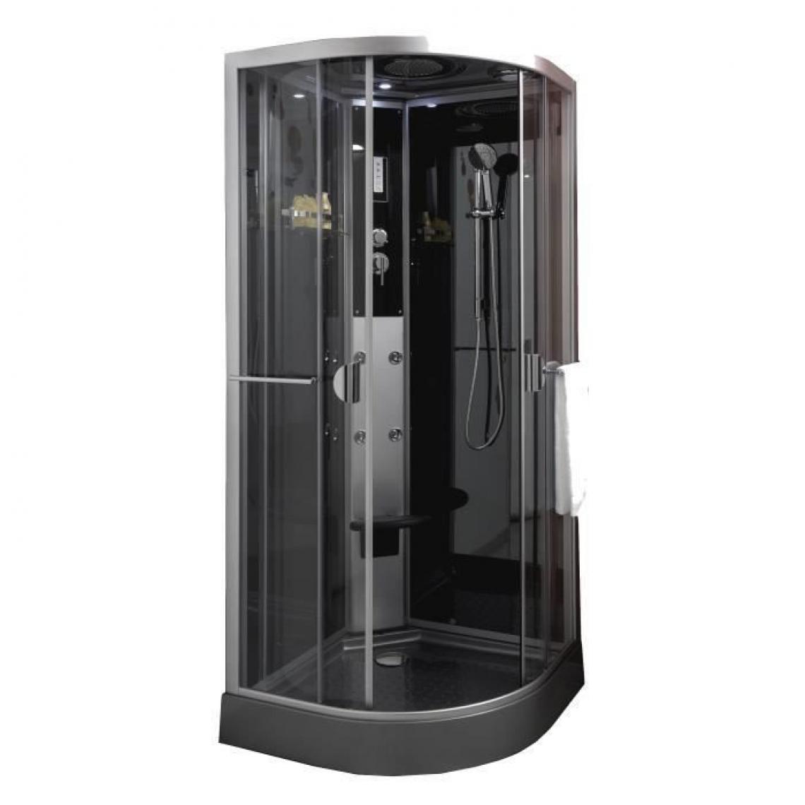 Aqua+ - Cabine de douche 1/4 de rond Hydro NED 90x90 cm - Cabine de douche