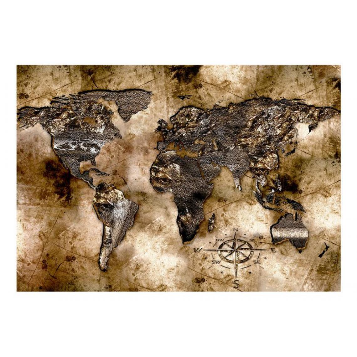 Artgeist - Papier peint - Old world map .Taille : 100x70 - Papier peint