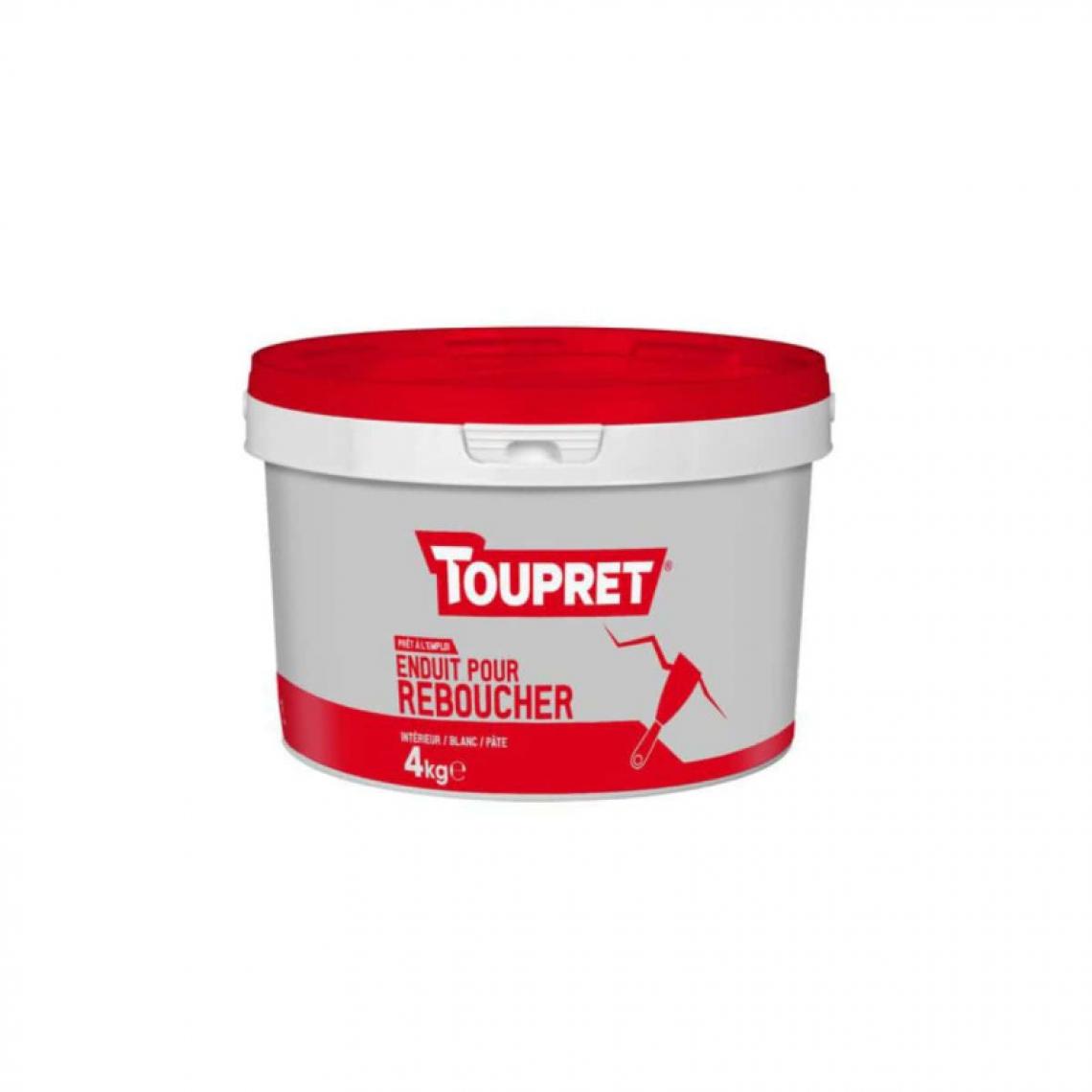 Toupret - Pate à Reboucher TOUPRET 4Kg - BCERP04 - Mastic, silicone, joint