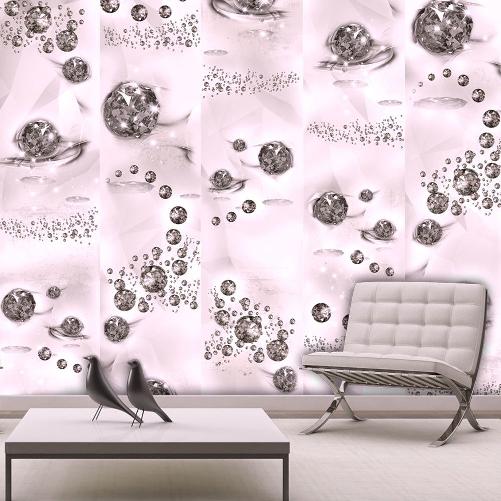 marque generique - 50x1000 Papier peint Deko Panels Distingué Pink Jewels - Papier peint