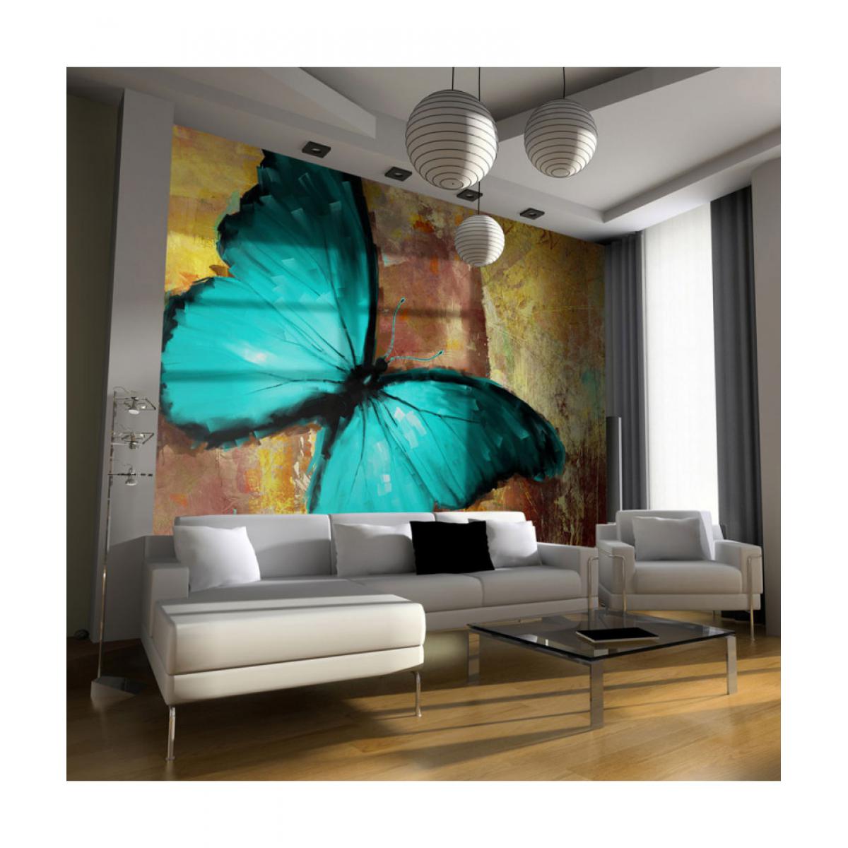 Artgeist - Papier peint - Painted butterfly 250x193 - Papier peint
