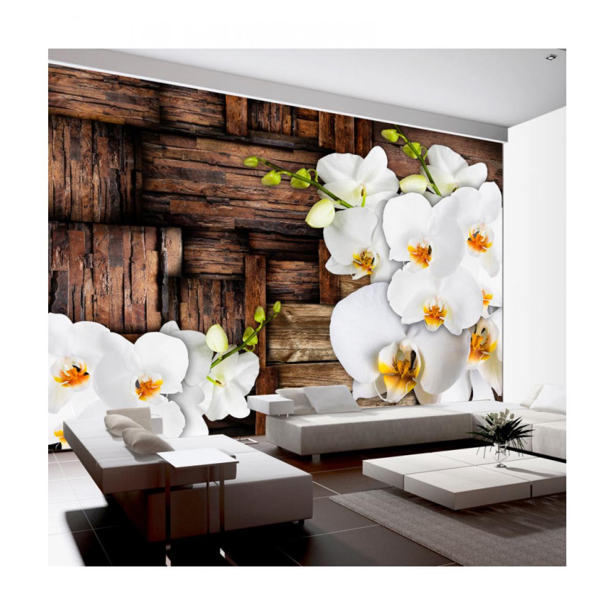 Artgeist - Papier peint - Blooming orchids 200x140 - Papier peint