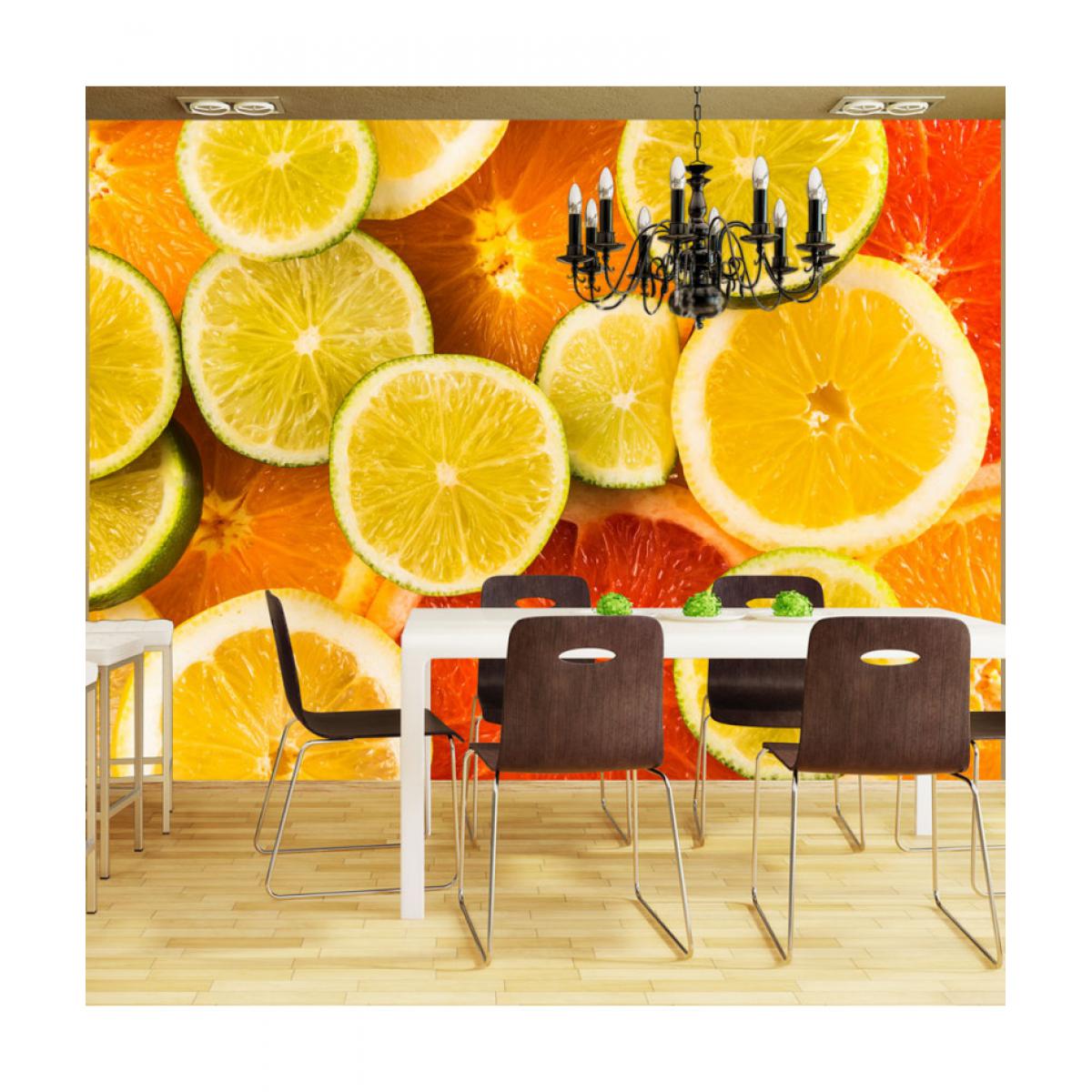 Artgeist - Papier peint - Citrus fruits 200x154 - Papier peint