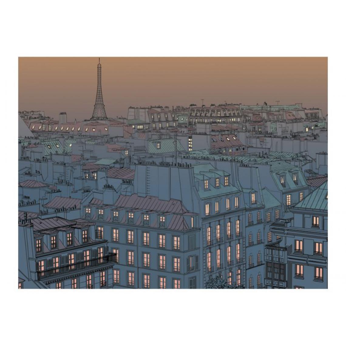 Artgeist - Papier peint - Bonsoir Paris ! .Taille : 350x270 - Papier peint