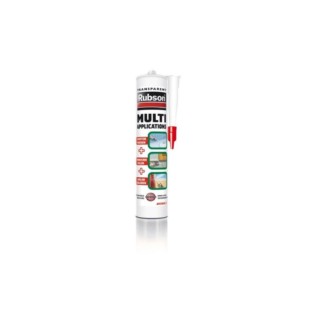 Rubson - RUBSON Multi-usages Cartouche 280ml Transparent - Mastic, silicone, joint
