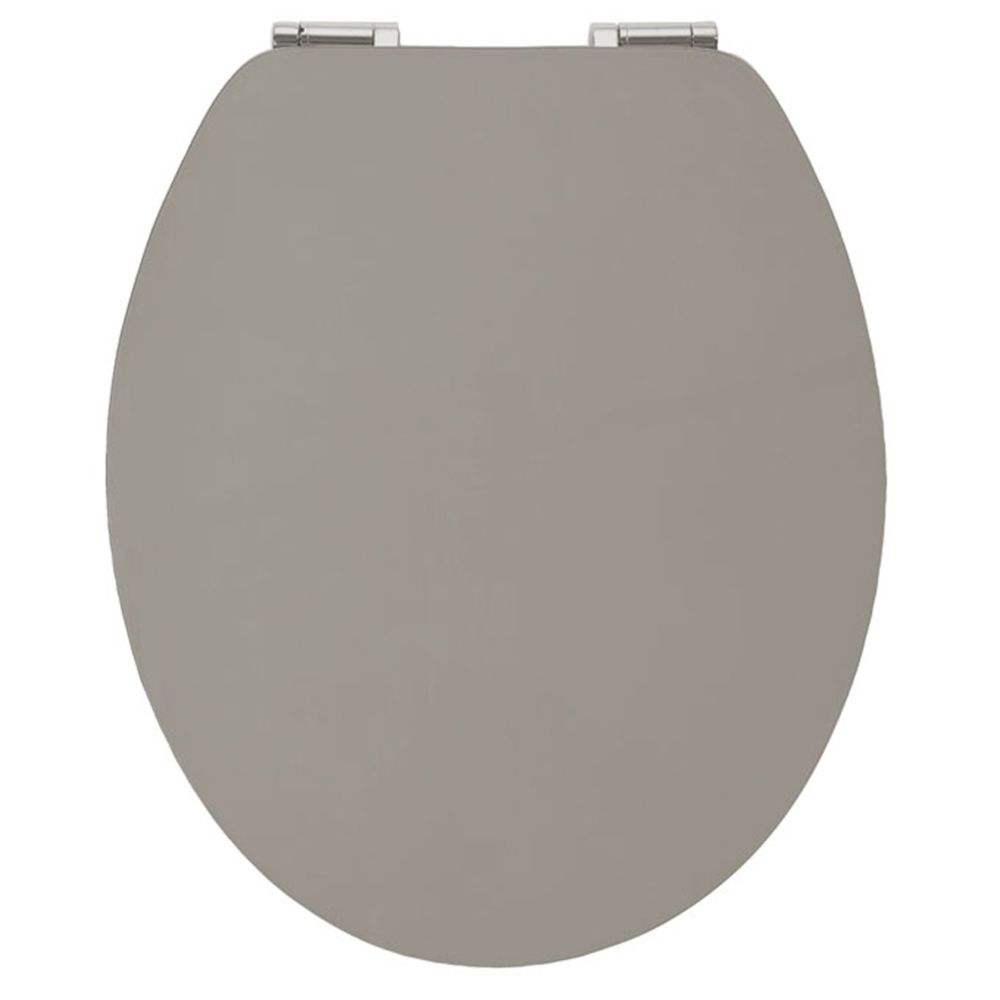 Pegane - Abattant wc color line diplomat taupe - Dim : 37 X 48 cm -PEGANE- - Abattant WC