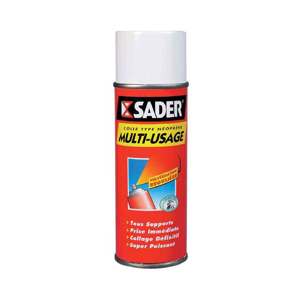 Sader - SADER - Colle néoprène pulvérisable 200 ml - Mastic, silicone, joint