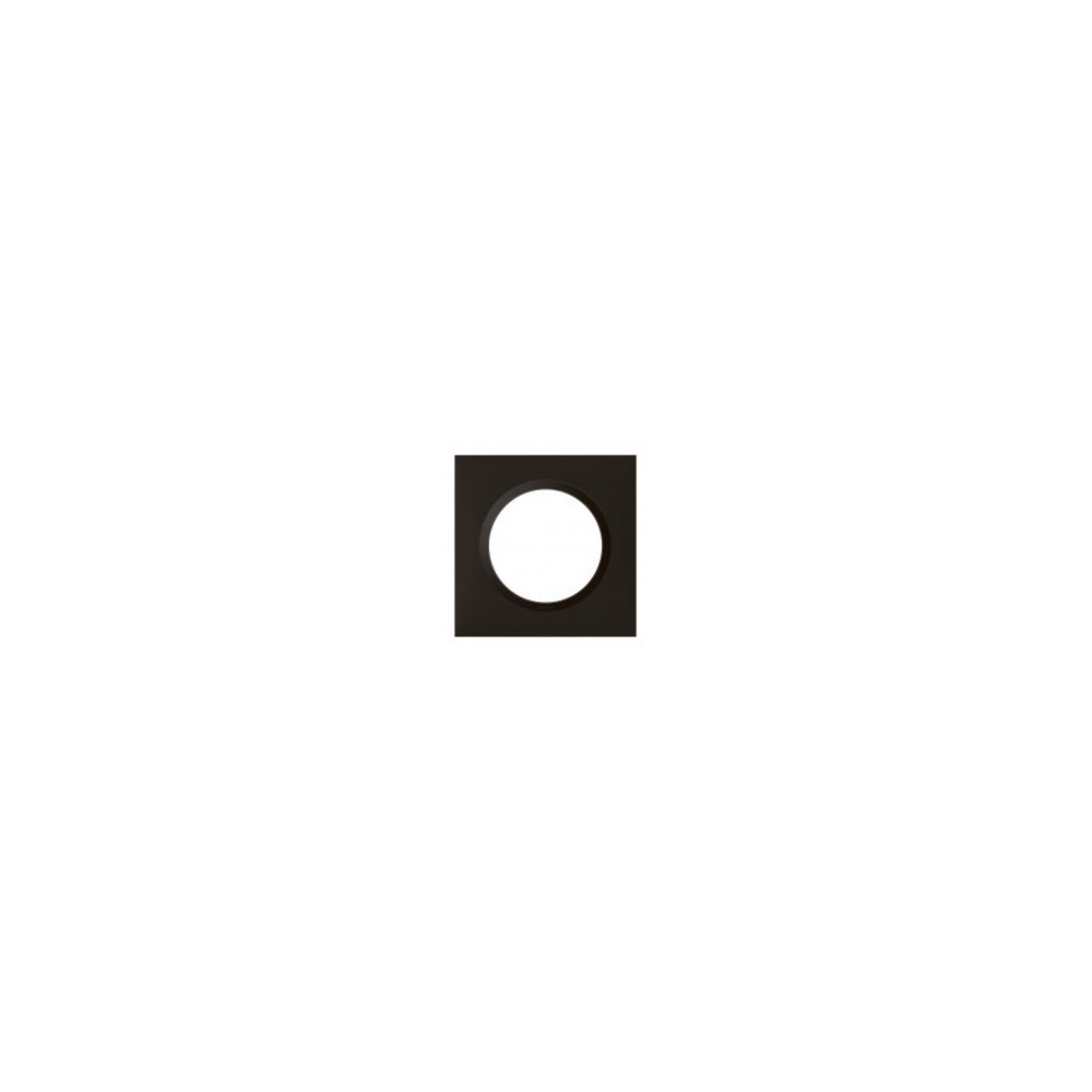 Legrand - Plaque de finition carrée 1 poste Dooxie - Noir velours - 600861 - Legrand - Fiches électriques