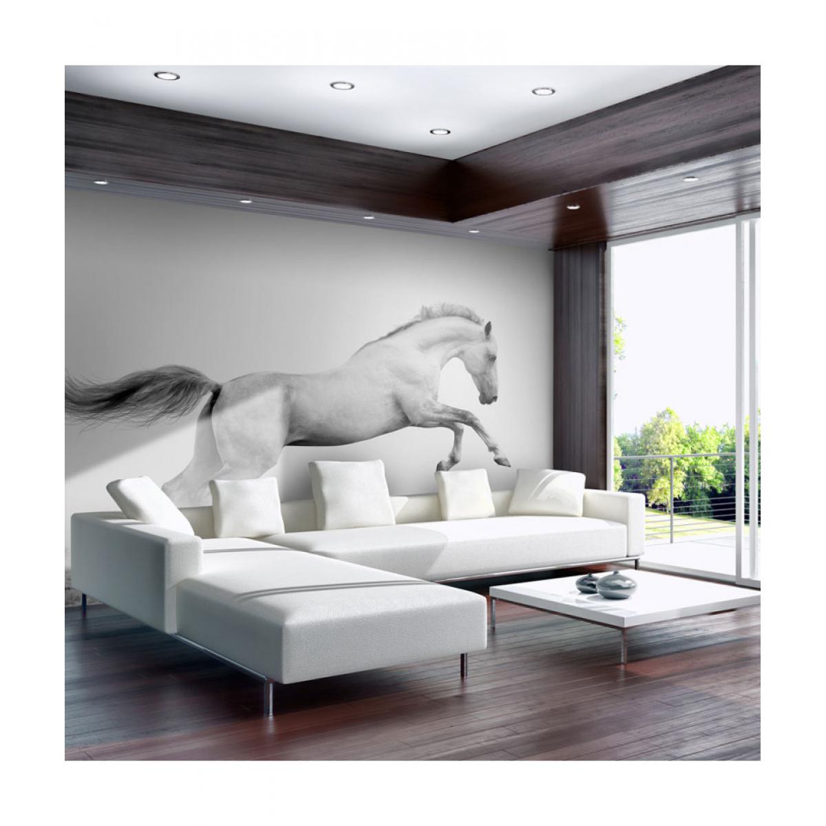 Artgeist - Papier peint - White gallop 250x193 - Papier peint