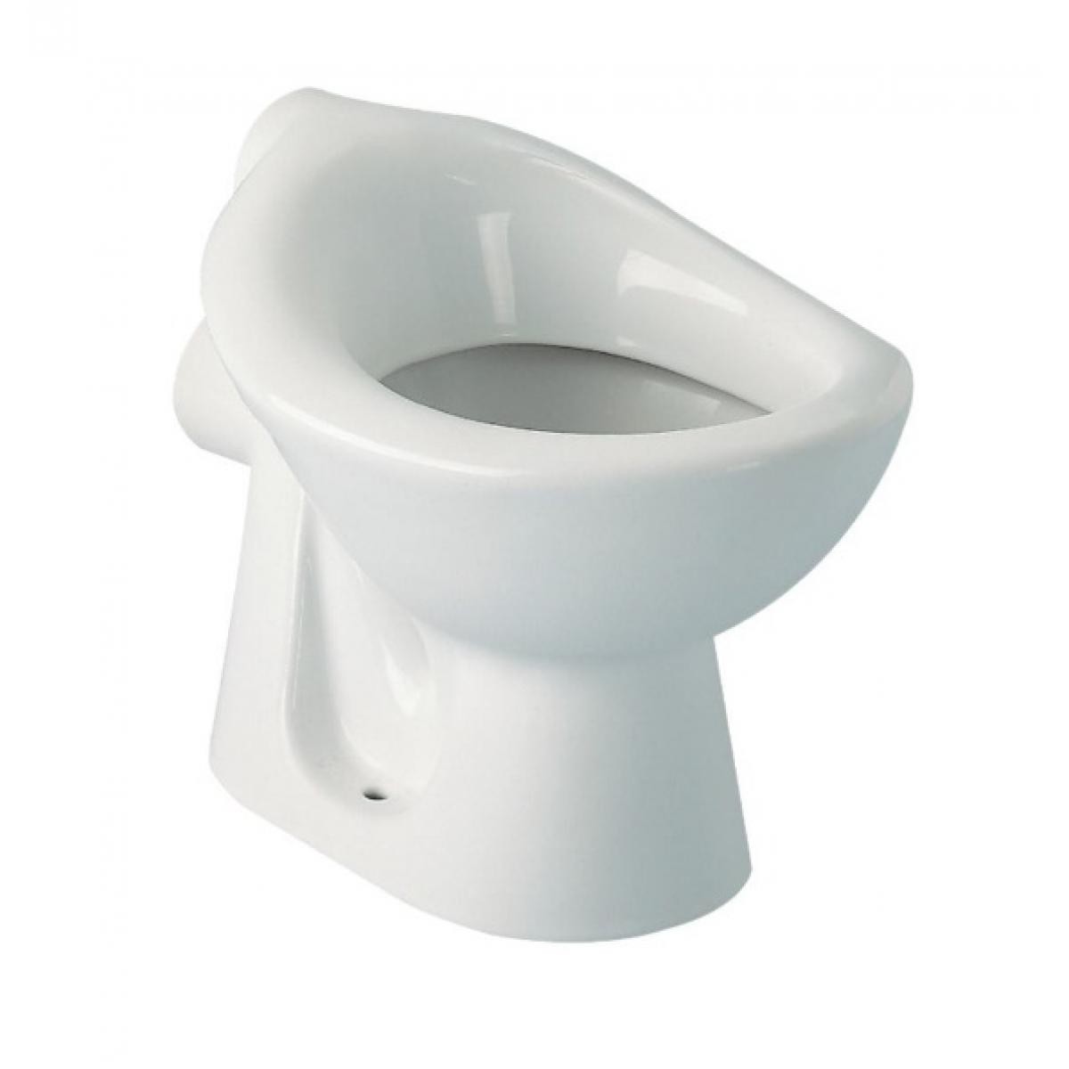 Ideal Standard - Ideal Standard - Cuvette WC indépendante crèche en porcelaine blanche bord rond - CONTOUR 21 - Broyeur WC