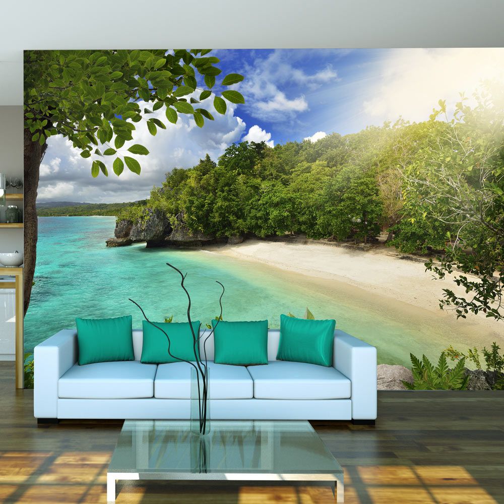 marque generique - 100x70 Papier peint Mer Paysages Superbe Sunny beach - Papier peint