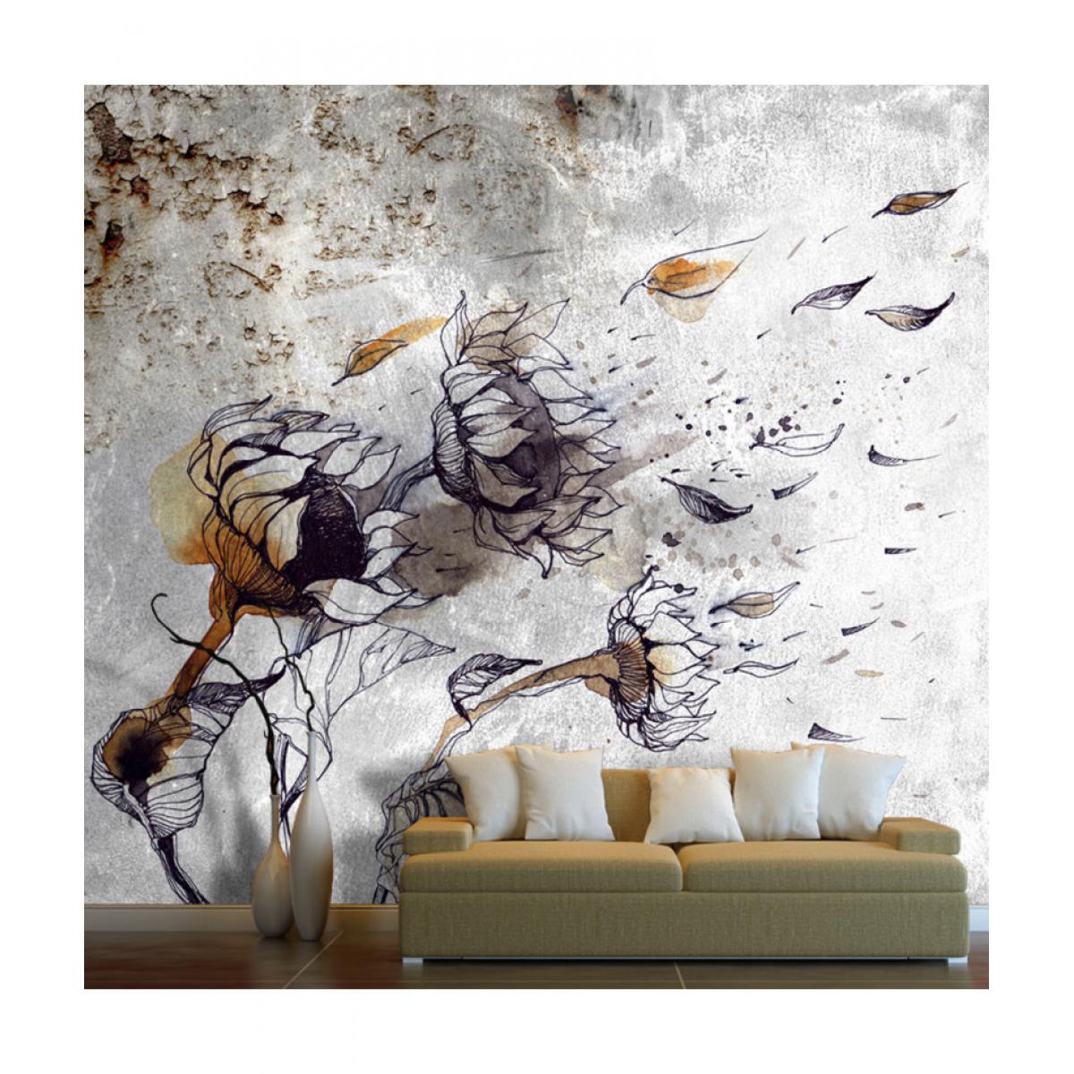 Artgeist - Papier peint - Recall sunflowers 100x70 - Papier peint