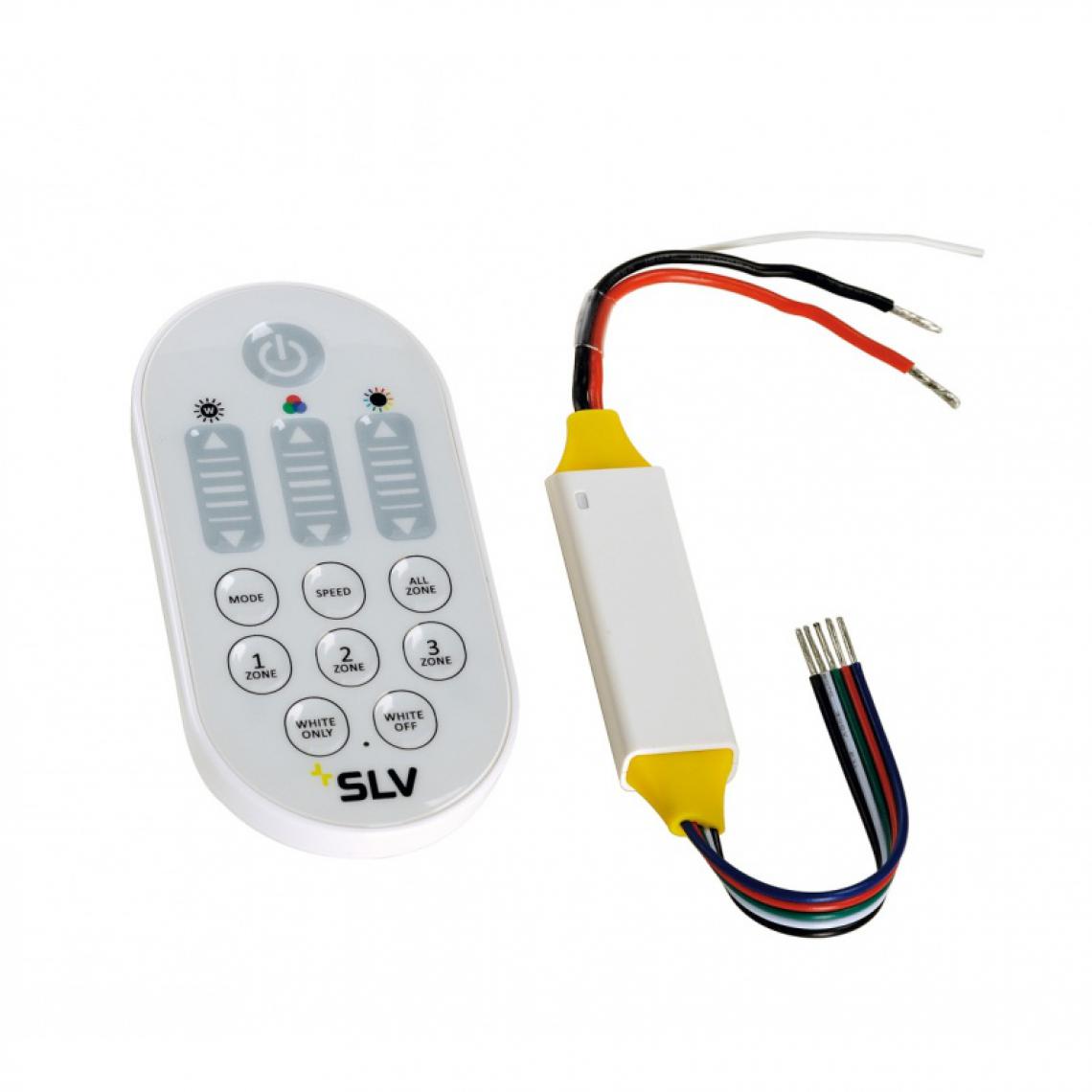 Slv - COLOR CONTROL, RGB W contrôleur maître avec télécommande RF, 12V 24V - Autres équipements modulaires