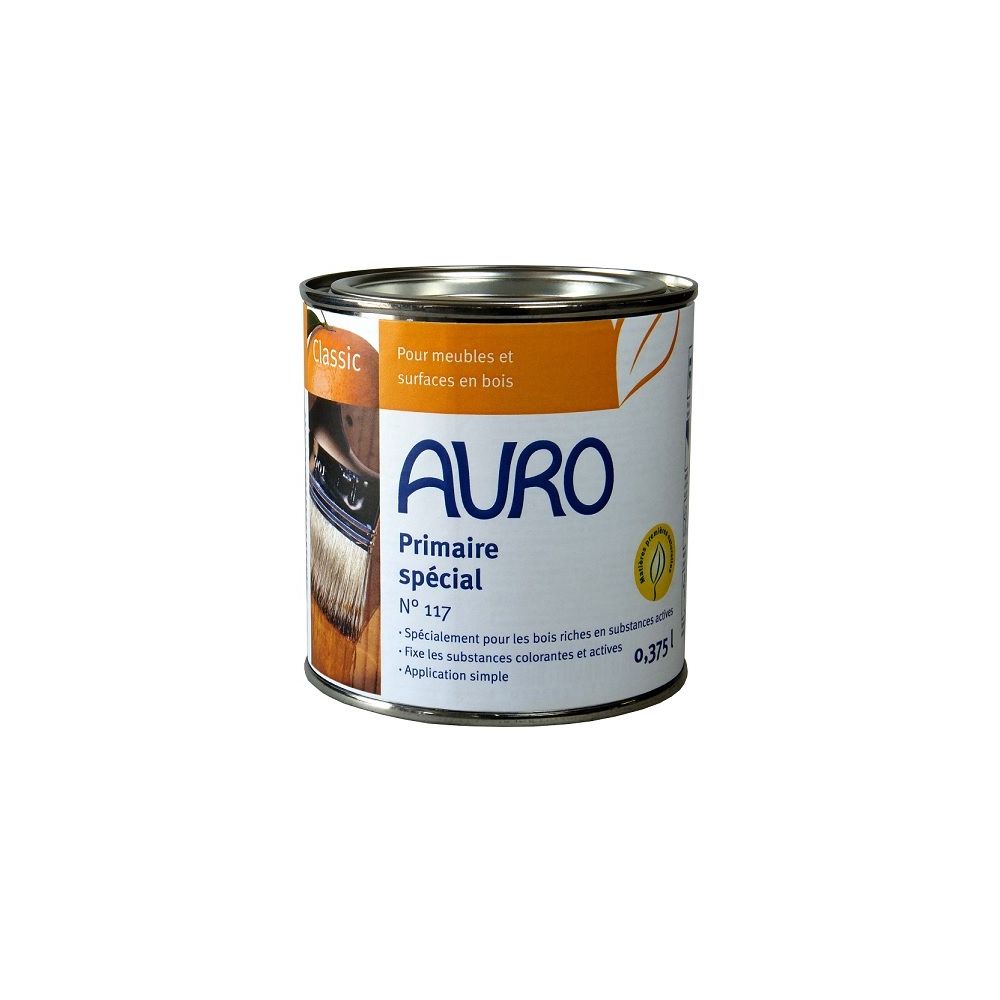 Auro - Auro - Primaire Spécial pour bois 0.37L - N°117 - Peinture intérieure