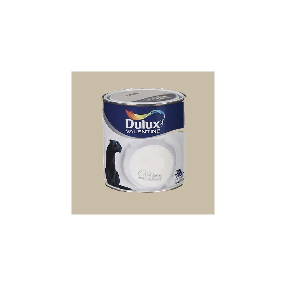 Dulux Valentine - DULUX VALENTINE Peinture acrylique Crème de couleur Grain de sable - Peinture intérieure