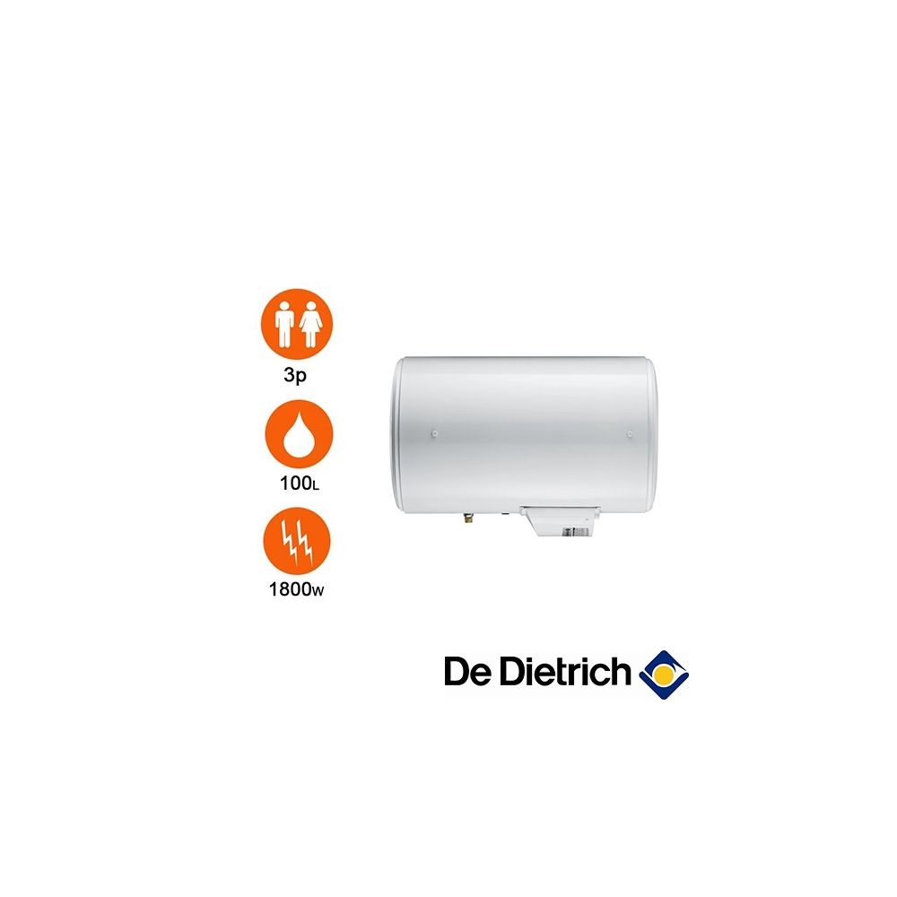 De Dietrich - Chauffe eau cor-email ths 100l horizontal - de dietrich - Chauffe-eau