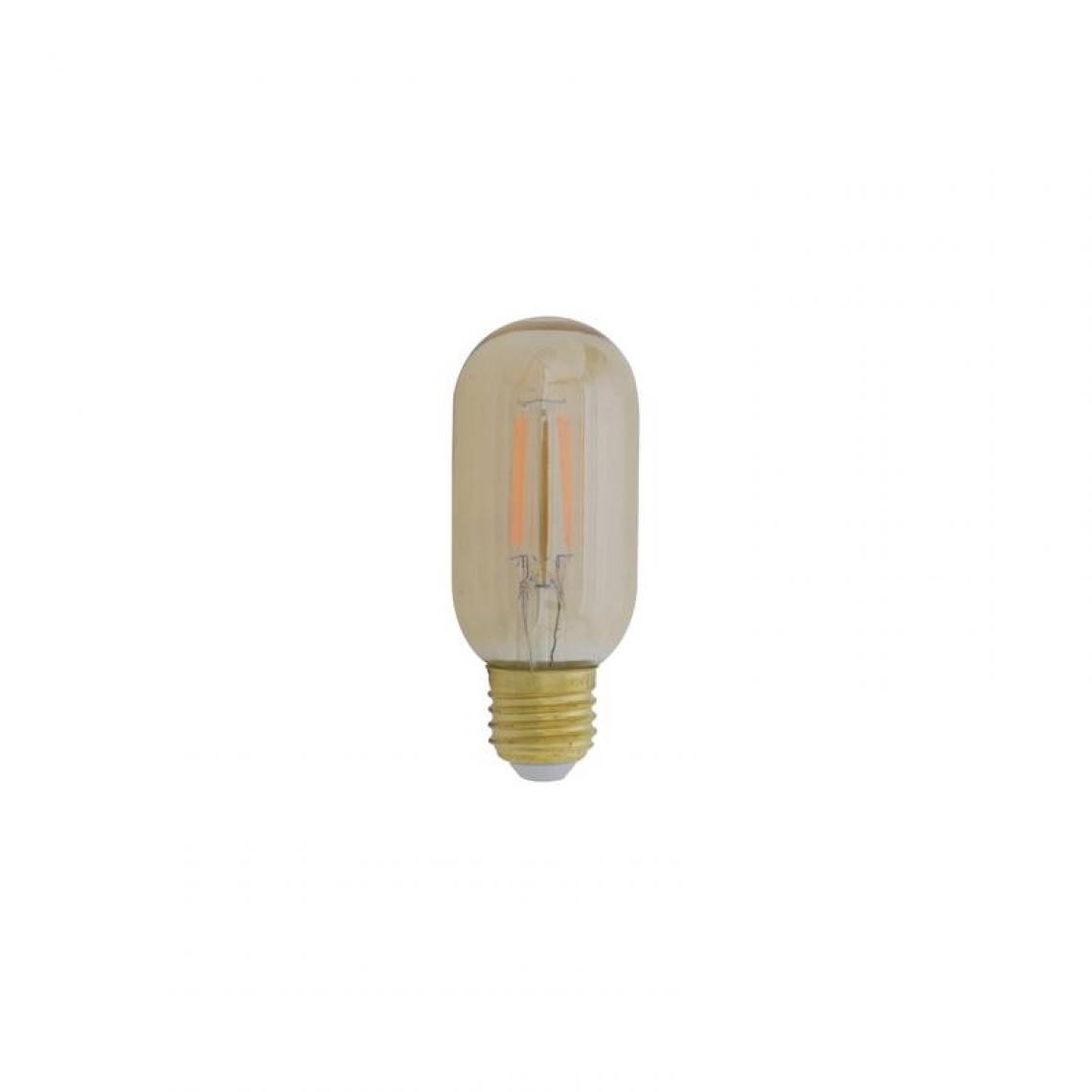 L'Héritier Du Temps - Ampoule Tube à LED E27 Puissance 4W Intensité Variable Lumière Ambrée 4x4x10m - Ampoules LED