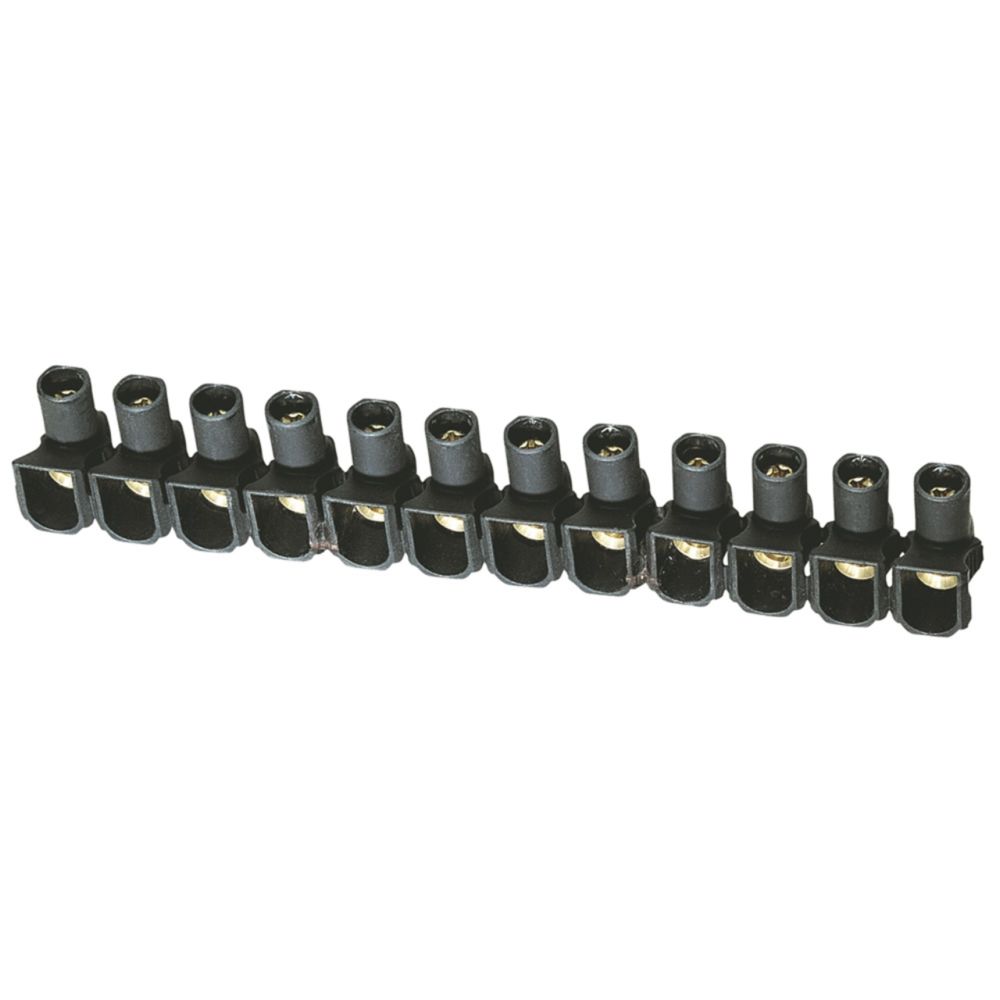 Legrand - barrette de connexion - 4 mm2 - legrand hypo - noir - Accessoires de câblage