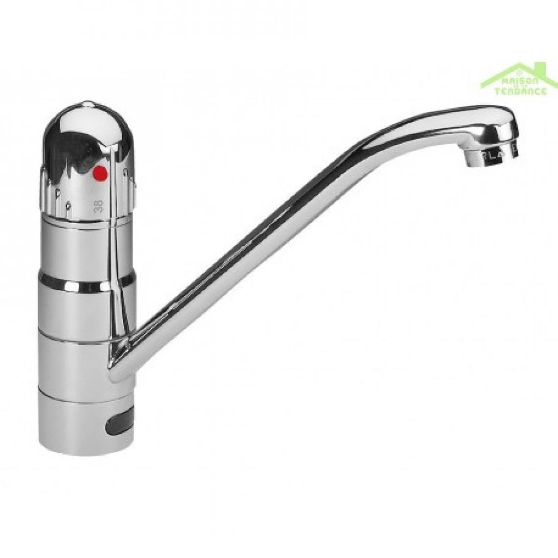 Rav - Robinet lavabo sensoriel automatique et thermostatique - Robinet de baignoire