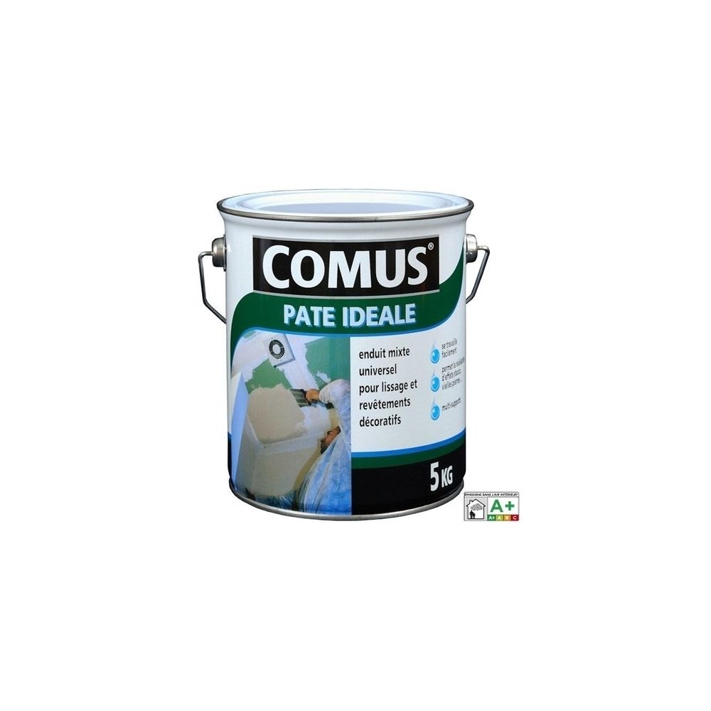 Comus - Enduit Mixte Universel PATE IDEALE 5kg - COMUS 12355 - Peinture & enduit rénovation