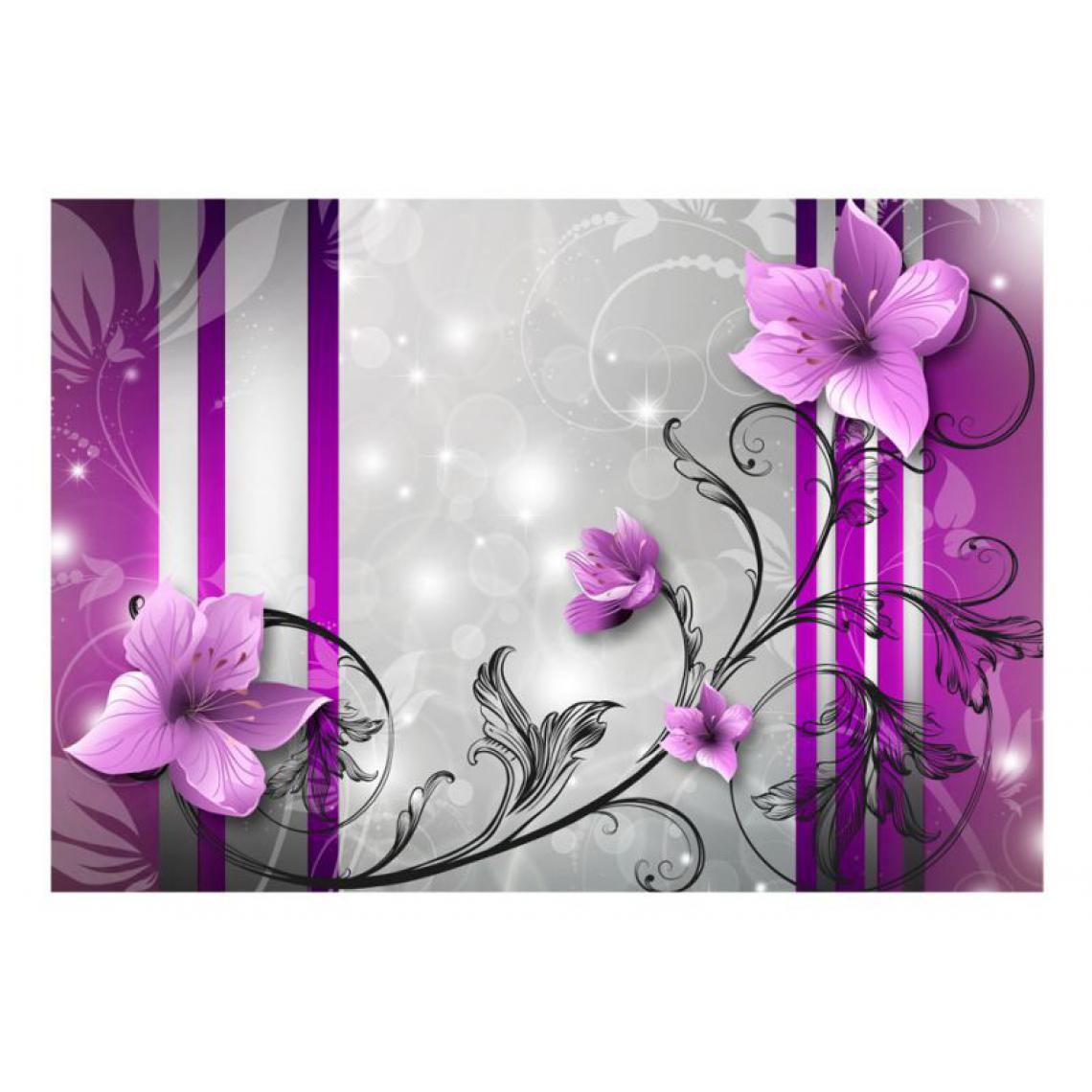 Artgeist - Papier peint - Violet buds .Taille : 250x175 - Papier peint